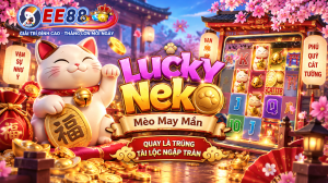 Giao diện game Mèo May Mắn tại EE88