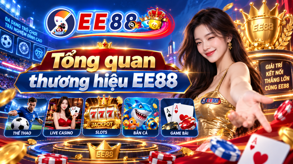 Tổng quan thương hiệu EE88 và hệ sinh thái giải trí